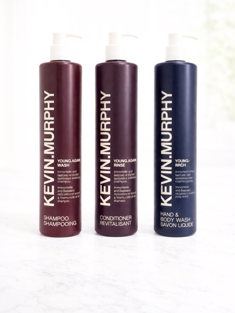 KEVIN.MURPHY LUXURY Shampoo, Conditioner, Body Wash + LOTION + 6 Soap Bars
